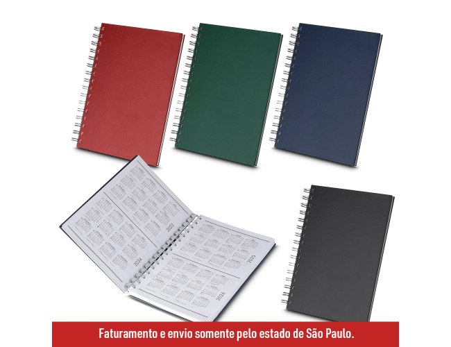 Caderno capa dura