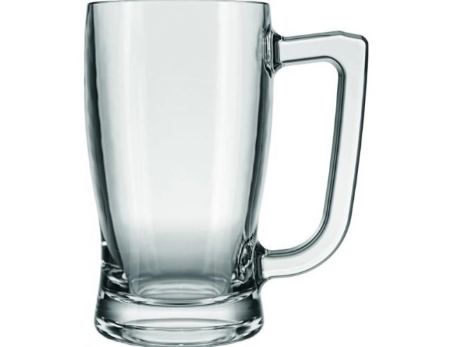 Caneca de chopp de vidro personalizada