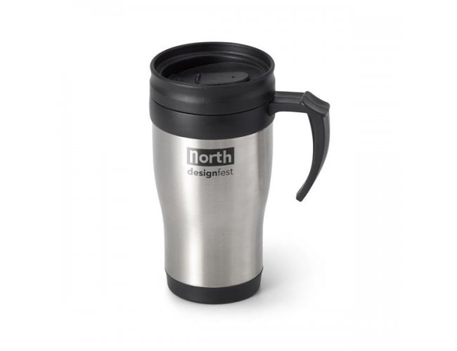 Caneca de metal personalizada