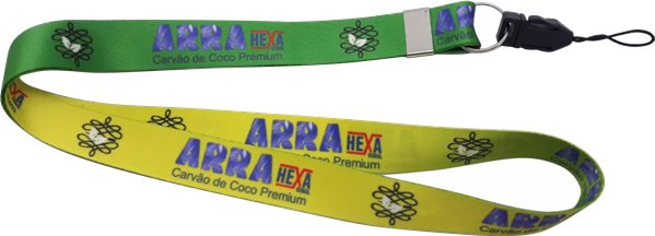 Cordo para crach personalizado