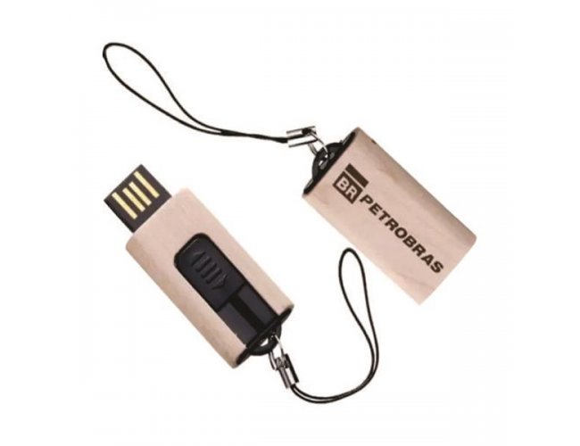 Pen drive ecolgico personalizado