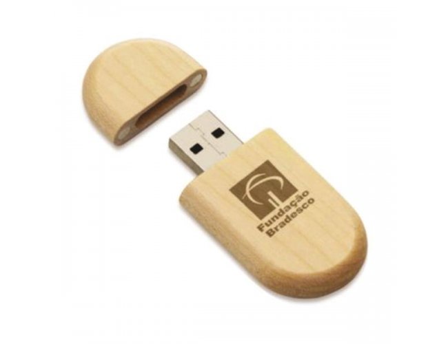 Pen drive ecolgico personalizado