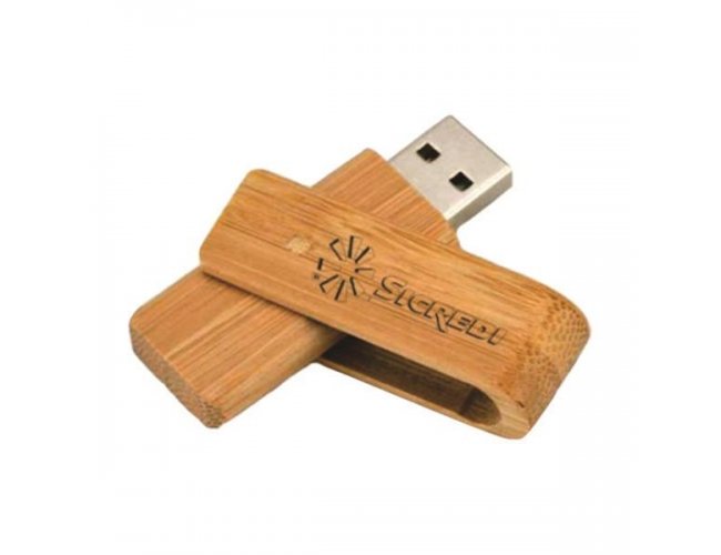 Pen drive ecolgico personalizado