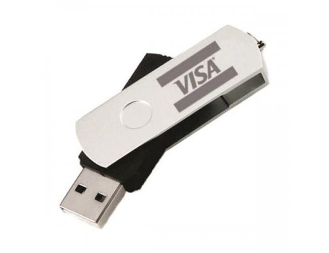 Pen drive giratrio personalizado