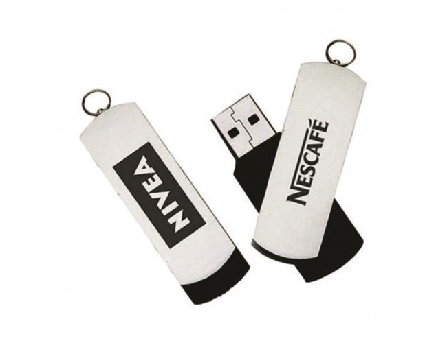 Pen drive giratrio personalizado