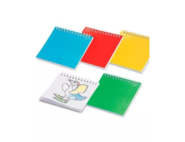 CADERNO PARA COLORIR PERSONALIZADO