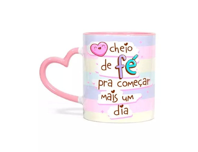 Caneca Alca de Corao Personalizada