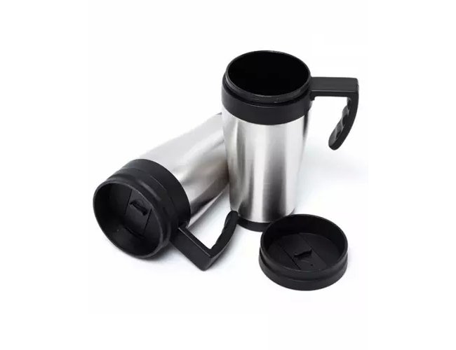 Caneca Inox 400ml Personalizada para Brinde