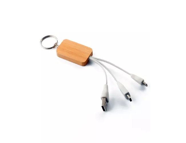 Chaveiro com Carregador USB Personalizado