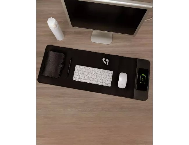 Desk Pad com carregador Wireless Personalizado