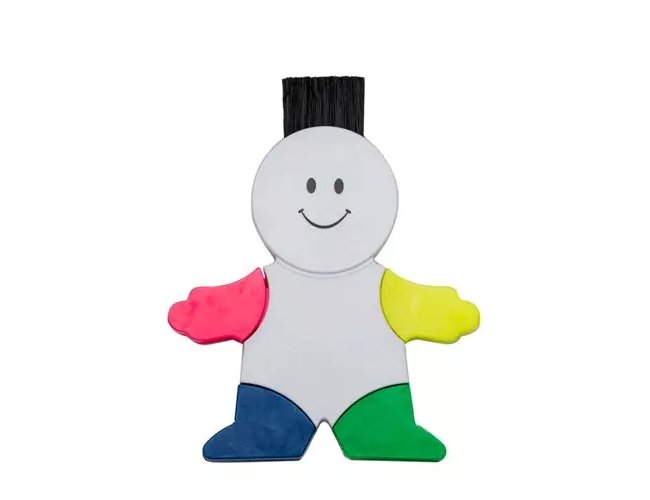 Marca Texto Personalizado Boneco