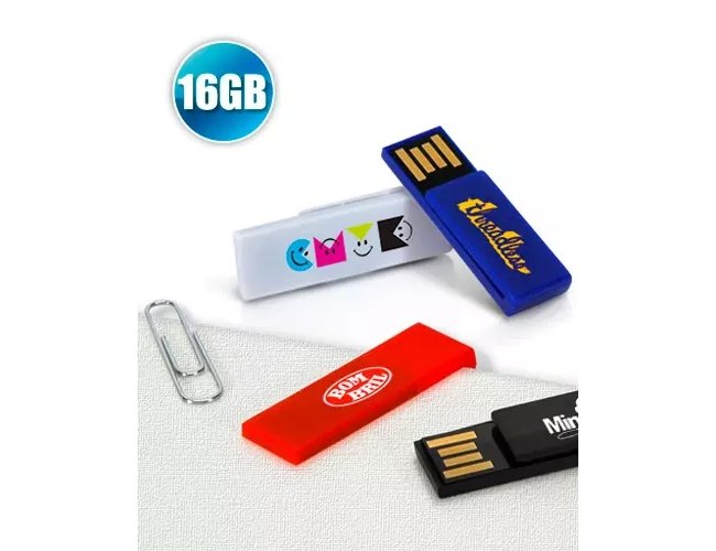 Pen drive 16GB Clip para Brindes