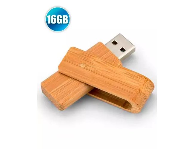 Pen drive 16GB Giratrio Ecolgico Personalizado