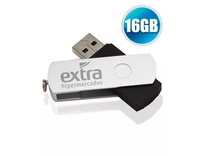 Pen Drive 16GB Tipo Canivete Personalizado