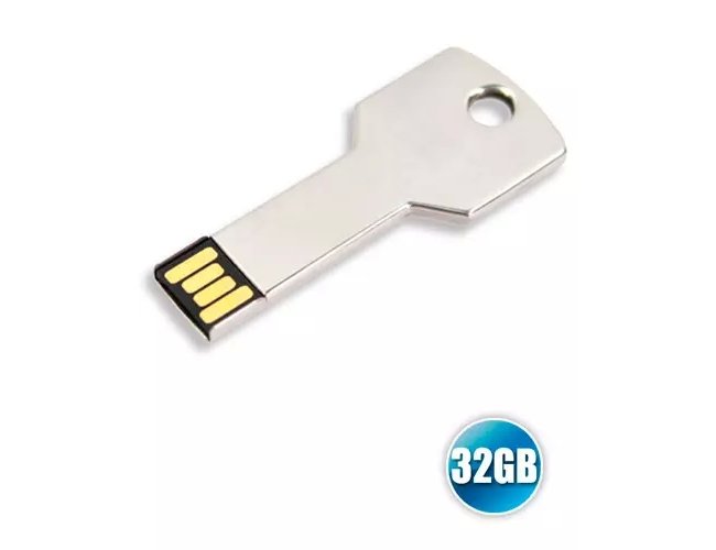 Pen drive 32gb Chave Personalizado