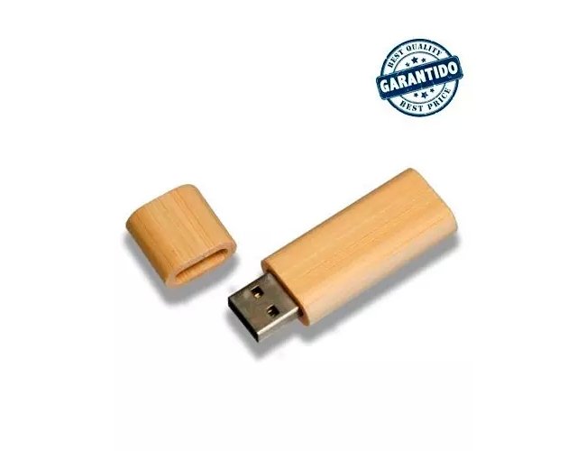 Pen drive 4 gb de Bambu Personalizado