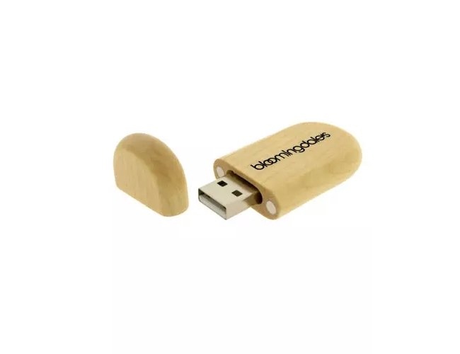 Pen drive 4 gb em Madeira Personalizado