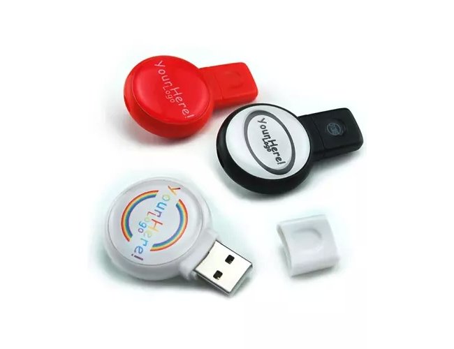 Pen Drive 4GB Redondo Personalizado