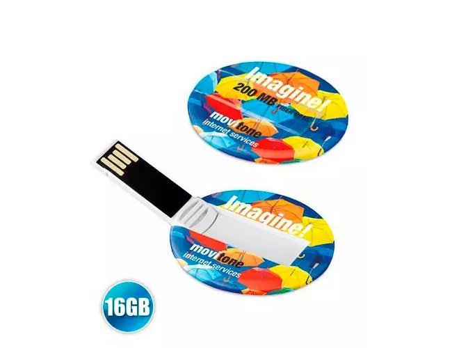 Pen drive Carto Personalizado 16GB