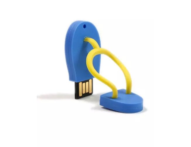 Pen drive Chinelo Emborrachado