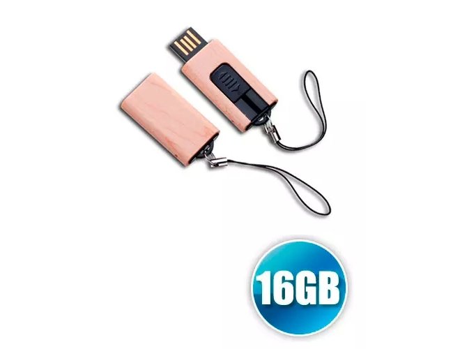 Pen Drive de 16gb Ecolgico Personalizado