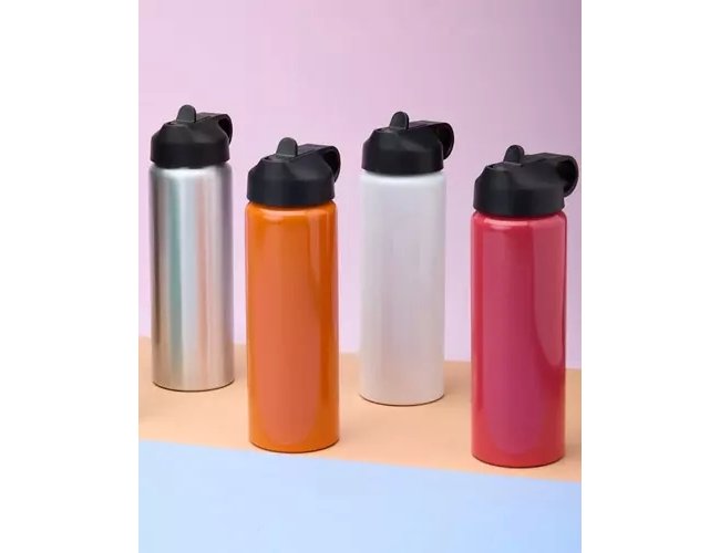 Squeeze Aluminio 800ml Personalizada Para Brindes