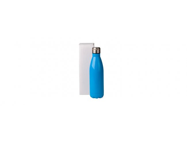 Garrafa Em Ao Inox - Azul - 750Ml