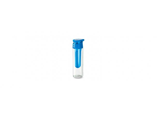 Squeeze Plstico Com Infusor Transparente/Azul - 750Ml