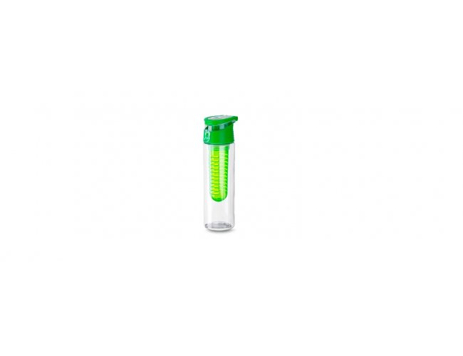 Squeeze Plstico Com Infusor Transparente/Verde - 750Ml