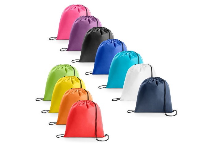 BOXP. Sacola tipo mochila em non-woven (80 g/m)