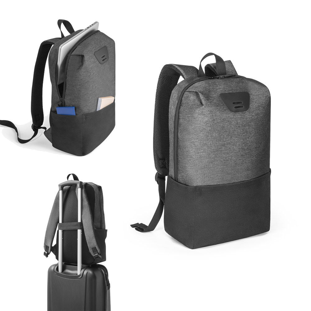 DOUALA. Mochila para notebook em 300D de alta densiade 2Tone com nylon 15,6