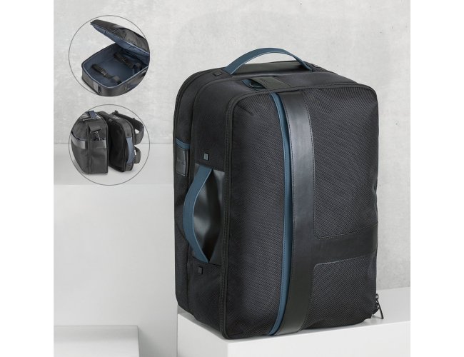 DYNAMIC BACKPACK I. Mochila 2 in 1 porttil 15.6 em c. sinttico 1680D