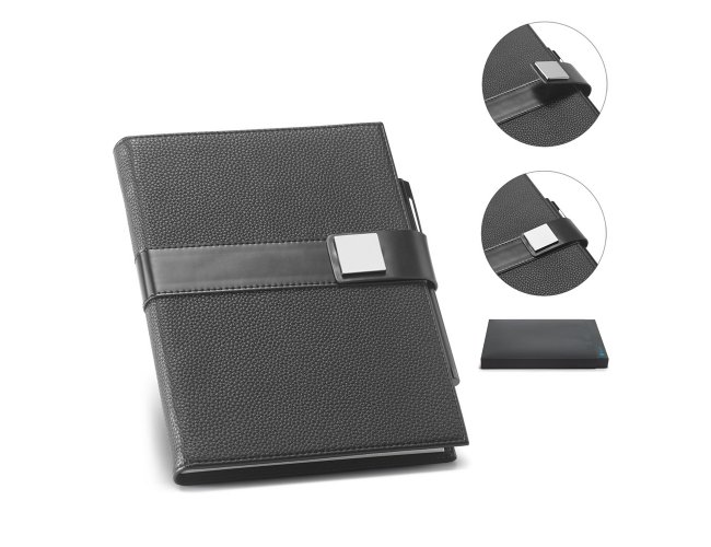 EMPIRE NOTEBOOK II. Caderno EMPIRE A5 com folhas pautadas, lisas e pontilhadas