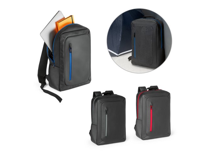 OSASCO. Mochila para notebook 15.6 em polister 600D impermevel e zpers impermeveis