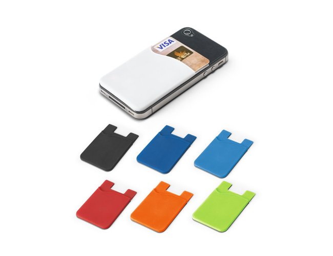 Porta Cartes para Celular em Silicone