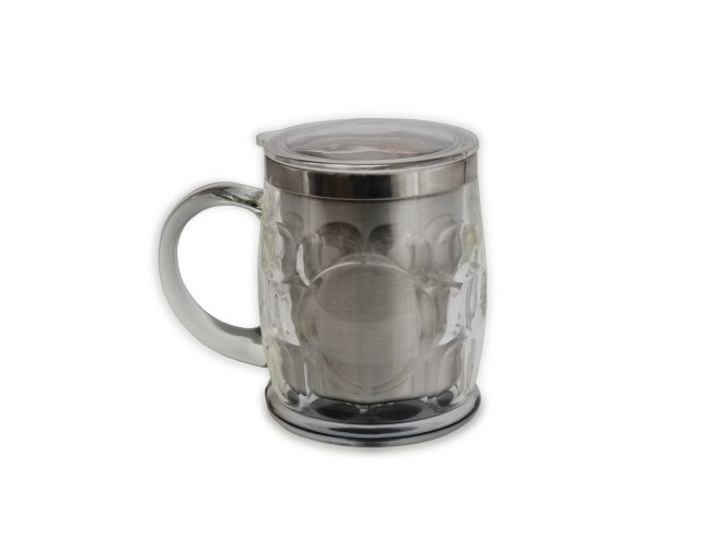 Caneca Acrlica 400ml com Tampa