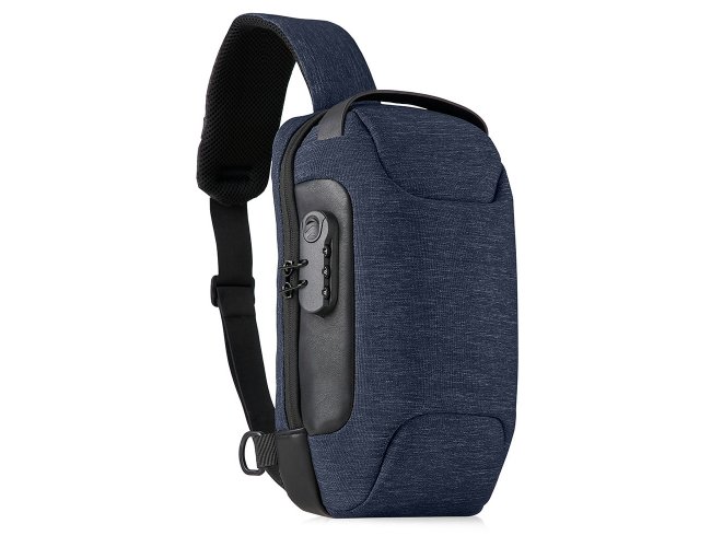 Mochila de Ombro USB Anti-Furto