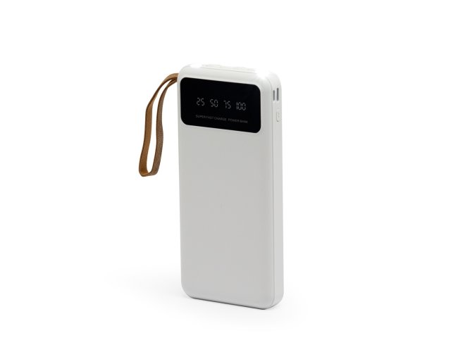 Power Bank 10.000mAh com Lanterna e Multissadas